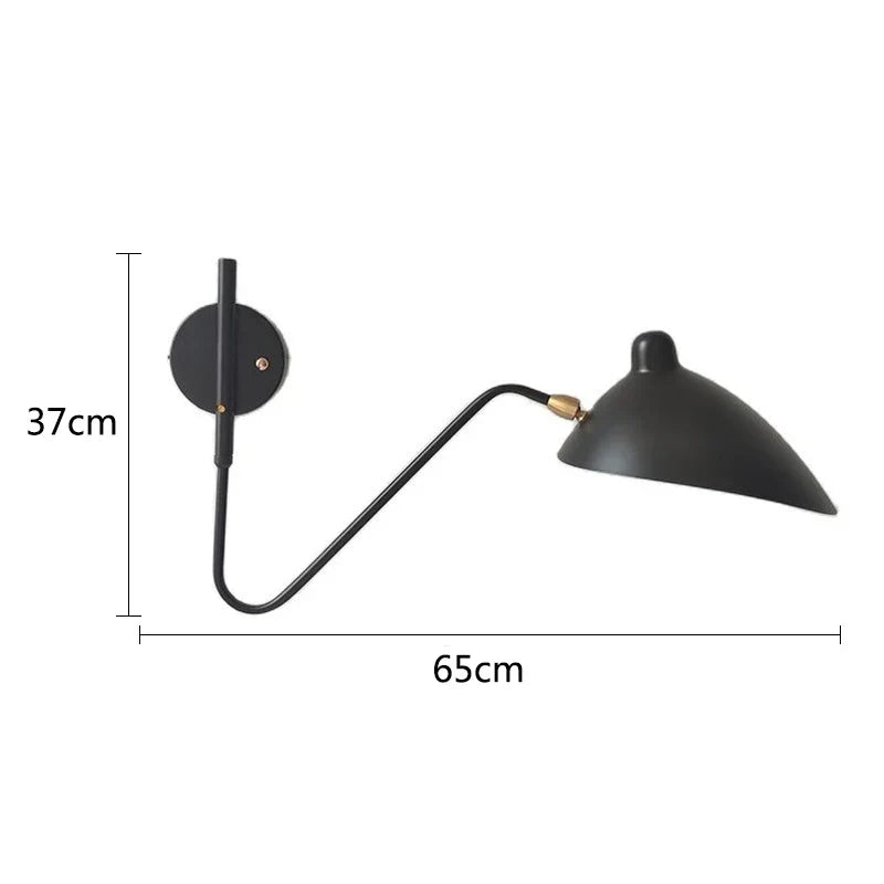 Decorbites™ Industrielle Nordische Wandlampe für Schlafzimmer, Wohnzimmer LED-Leuchte