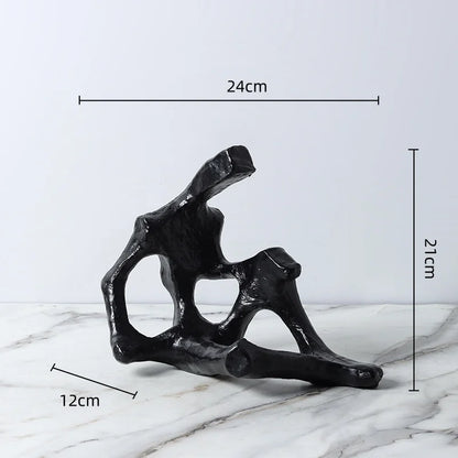 Decorbites™ Abstrakte Skelett-Dekor-Figur Skulptur | Heimdekoration Figur