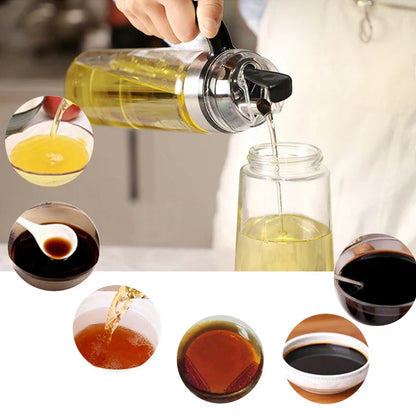 Decorbites™ Haltbare Automatische Ölflasche für Sojasauce-Essig-Würzspeicherung