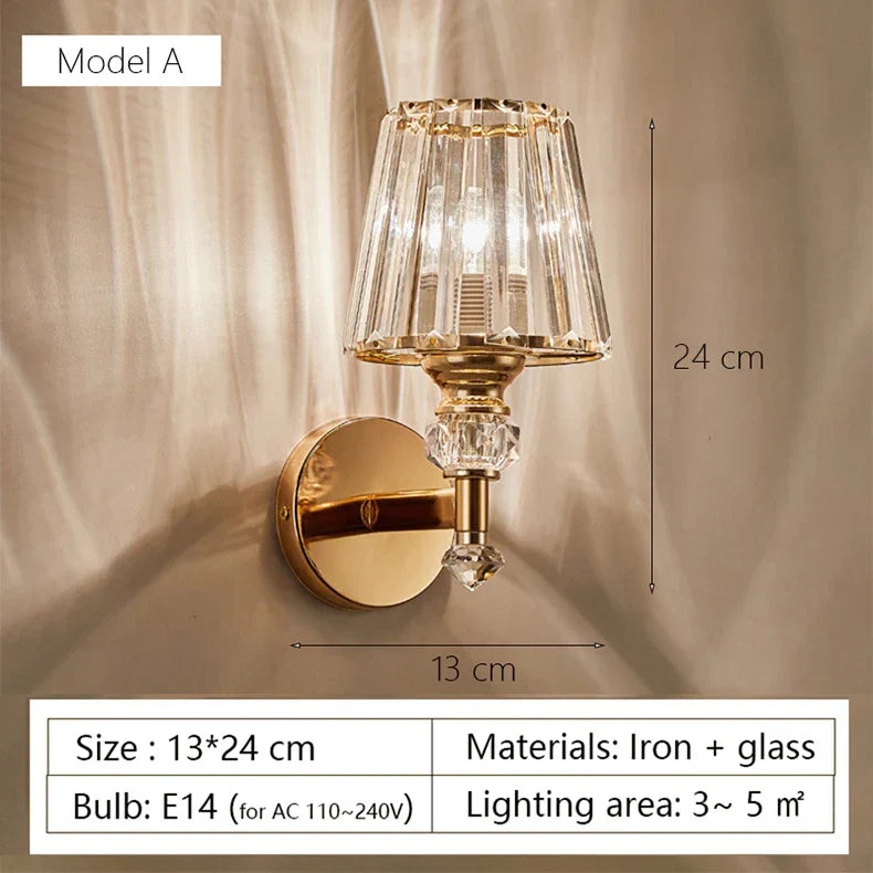 Decorbites™ Glas-Schirm-Wandlampe: Modern minimalistisches nordisches Heimdekoration & Wohnzimmerbeleuchtung