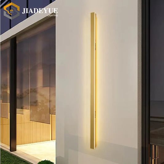 Decorbites™ Golden Modern Outdoor LED Wall Light - IP65 Wasserdicht Gartenbeleuchtung