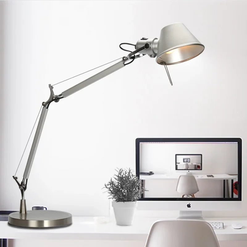 Decorbites™ Doppelarm-Klemm-Tischleuchte Mädchen mit Strohhut Modernes Einfaches Design