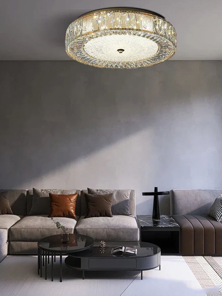 Gold LED Ceiling Fixture