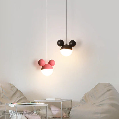 Decorbites™ LED-Karikatur-Hängeleuchte für Kinder mit Augenschonung Mickey-Prinzessin
