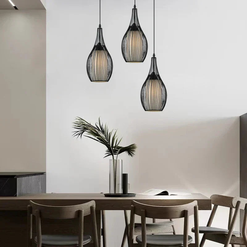Decorbites™ Eisenkäfig-Hängeleuchten für Esszimmer Wohnzimmer Bar Café Restaurant Industrie-Stil