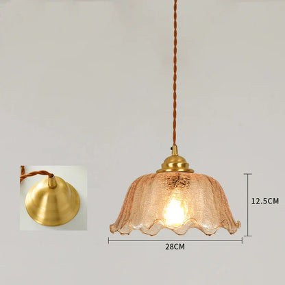 Decorbites™ Glas-LED-Hängeleuchte: Moderne Kupfer-Nordische Innenbeleuchtung für Zuhause, Café, Schlafzimmer & Wohnzimmer