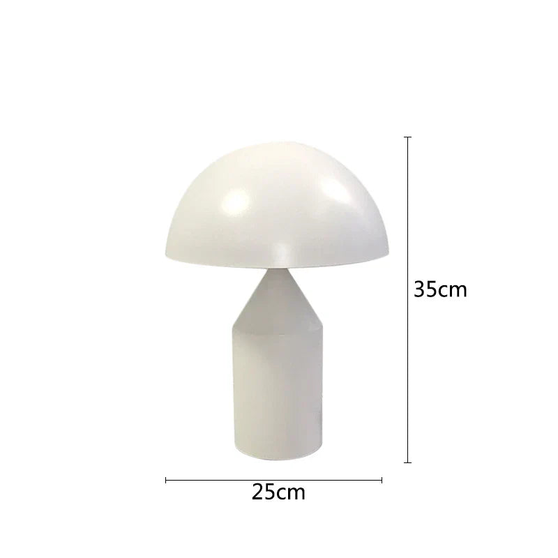 Gold Iron Mushroom Lamp