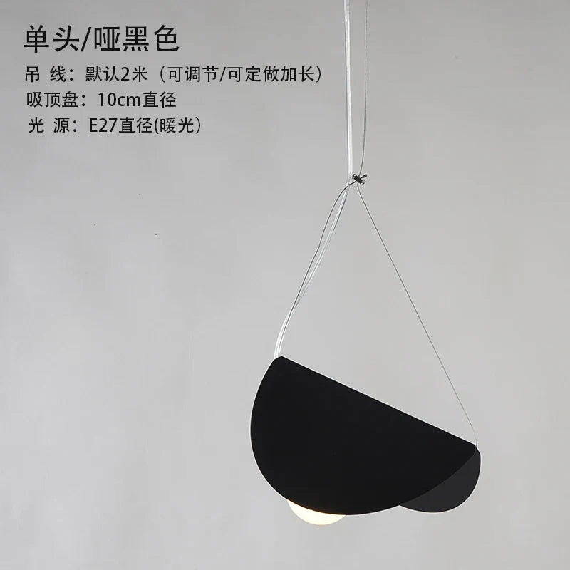 DecorBites™ Geometric Iron Pendant Light for Dining Room Bedroom Children's Room