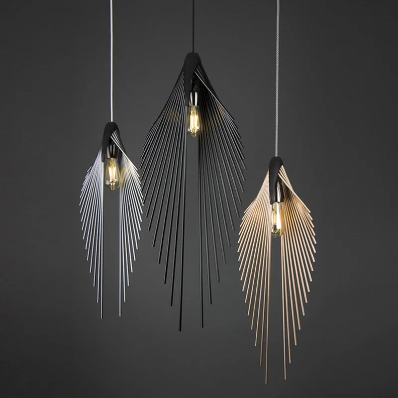 Minimalist Leaf Pendant Light