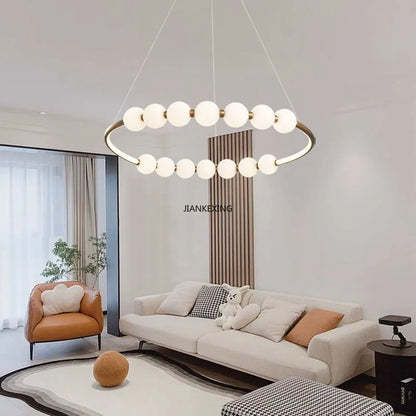 Decorbites™ Kreisring-LED-Hängeleuchten für elegante Heimdekoration