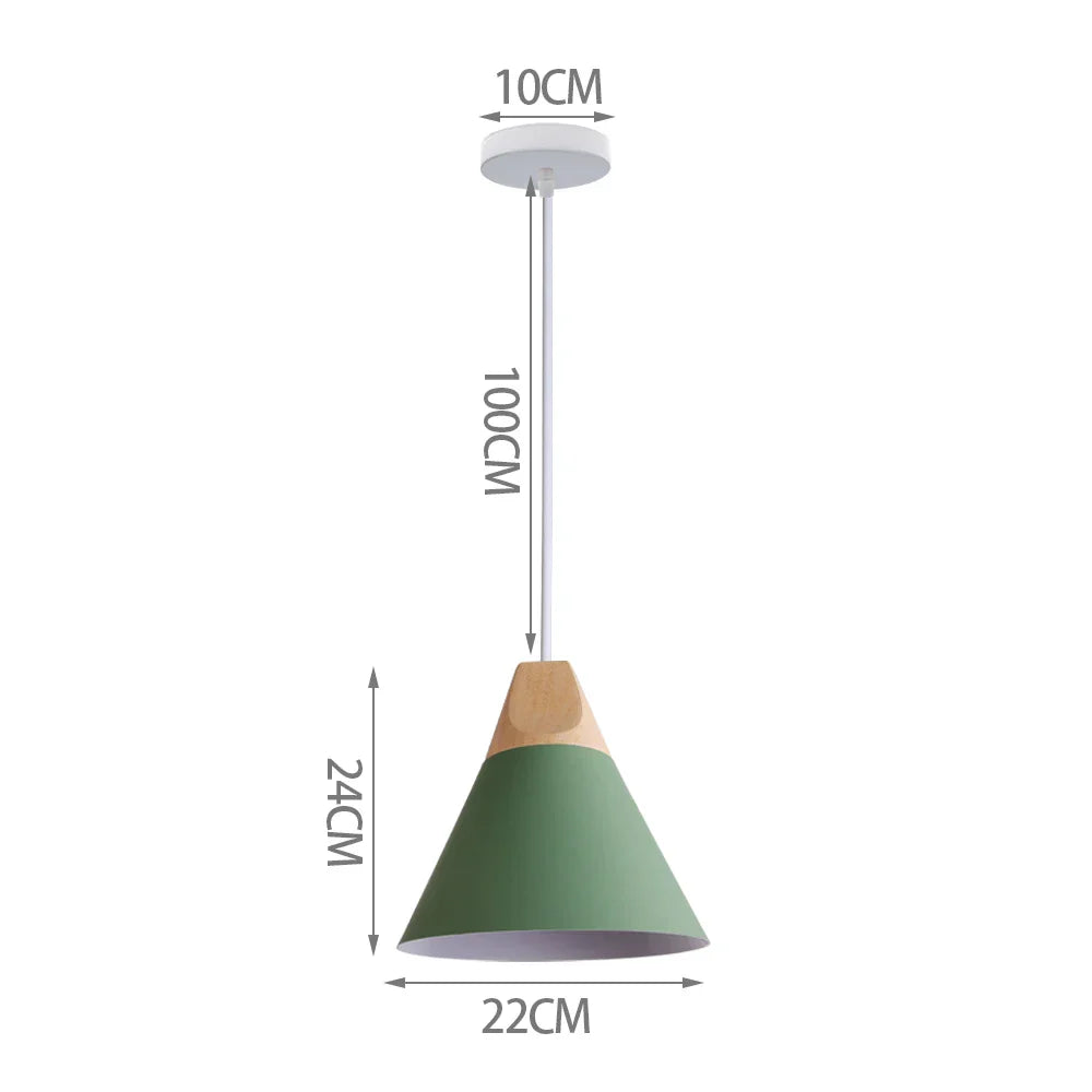 Decorbites™ Industrielle Pendelleuchte Modern Vintage Retro Loft Hängelampe Nordisches Design