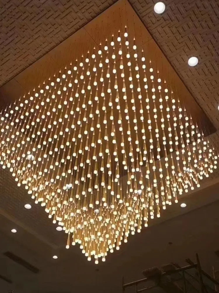 Gold Elegant Dining Chandelier