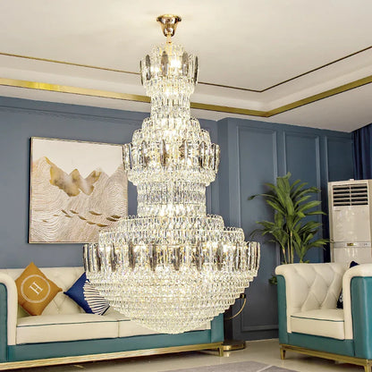 Decorbites™ Leichte Luxus-Kristall-Lüster: Postmoderne Eleganz für Hotels, Villen und Duplexe