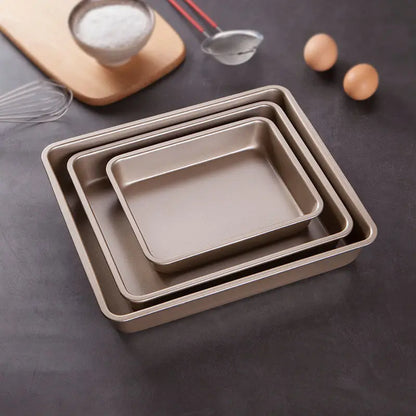 Decorbites™ Kohlenstoffstahl-Kuchenbackblech Antihaft-Brotform Backzubehör