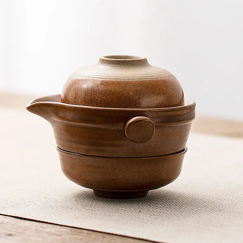 Ceramic Kung Fu Tea Set