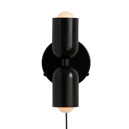 Decorbites™ Sahne Doppelkopf-LED-Wandleuchten | Moderne nordische bunte Lichter für Innenraumdekoration