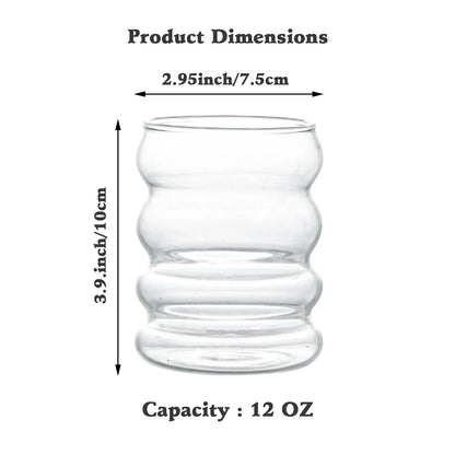 Decorbites™ Kreatives Styling-Glas Trinkgeschirr - 300 ml Fassungsvermögen | Perfekt für Cocktails, Latten