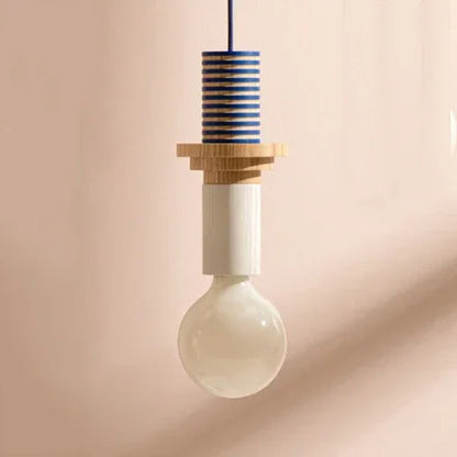 Decorbites™ Bunte nordische Holz-Hängeleuchter für die Restaurantdekoration