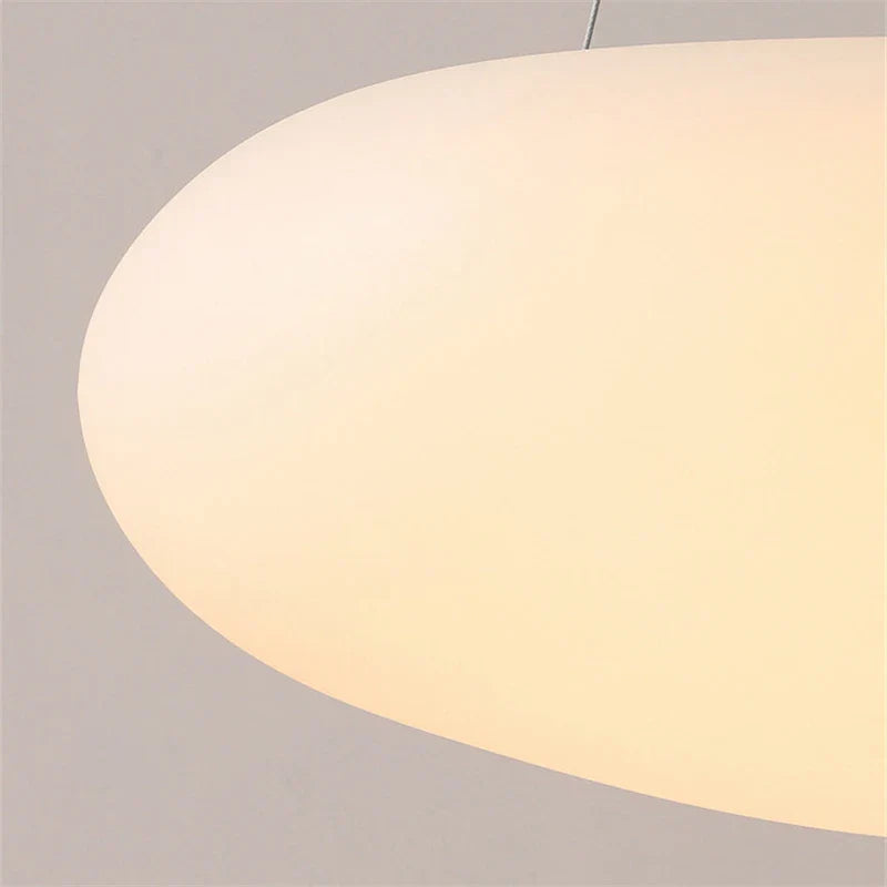 White Pebble Pendant Light