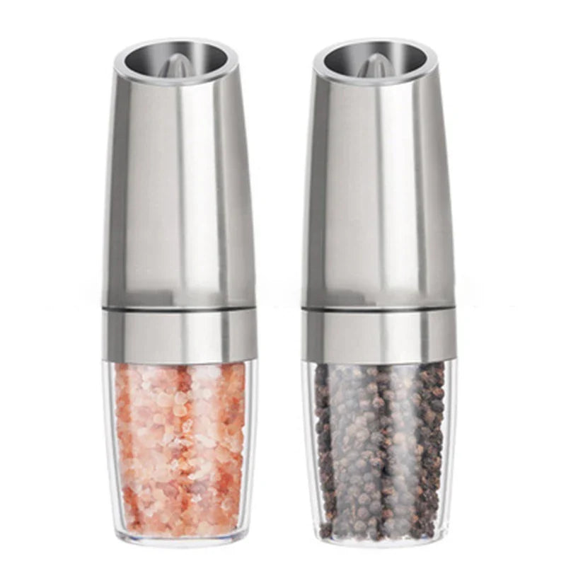 DecorBites™ Electric Salt Pepper Grinder Spice Mill Kitchen Grinding Tool