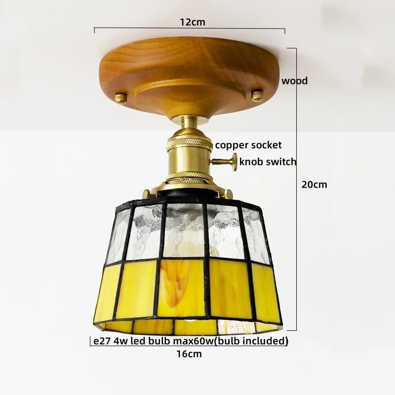 Decorbites™ Glas-Kupfer-LED-Deckenleuchte im modernen Stil für die Heimdekoration und das Restaurant