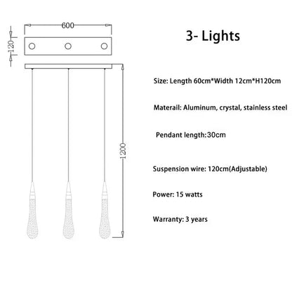 Decorbites™ Kristall-LED-Kronleuchter: Elegante Beleuchtung für Zuhause, Restaurant und Bar