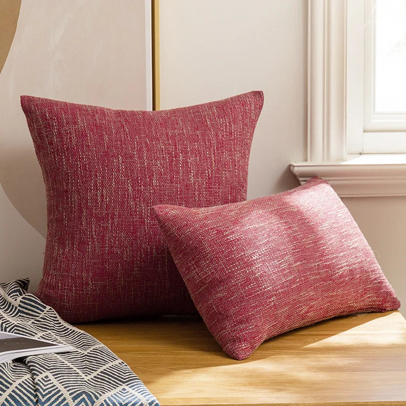 Decorbites™ Leinen-Baumwoll-Kissenbezug 100% Polyester Dekokissenbezug für die Hausdekoration