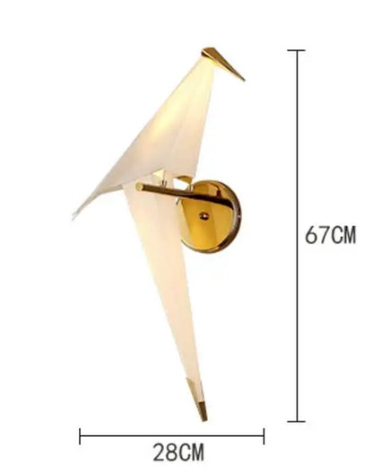 DecorBites™ Bird Design LED Hanging Chandelier for Dining and Living Spaces