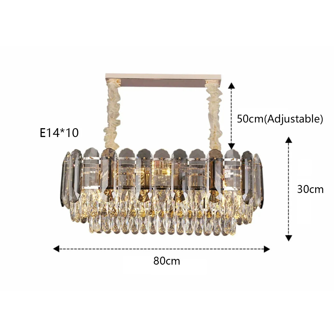 Decorbites™ Crystal-LED-Wandlampe: Minimalistisches Luxuslicht für das Wohnzimmer-TV-Hintergrund