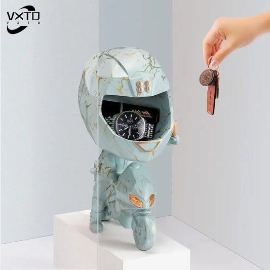 Decorbites™ Dekoratives Schlüsselaufbewahrungs-Lokomotivmodell für Schuhschrank und Weinkühler
