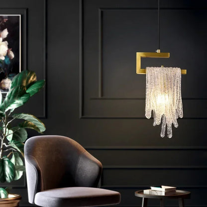 Decorbites™ Crystal-LED-Hängeleuchte: Moderne Kunst-Dekorationsleuchte für Schlafzimmer, Flur und Wohnzimmer