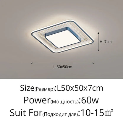 Decorbites™ LED-Deckenleuchte mit Fernbedienung für Dimmen für modernes nordisches Heimdekoration