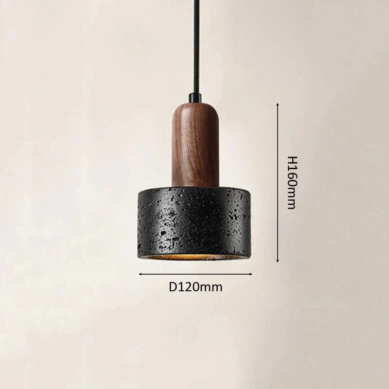 Decorbites™ Creme Nordische Kleine Pendelleuchte für modernes Wabi-Sabi-Schlafzimmer-Dekor