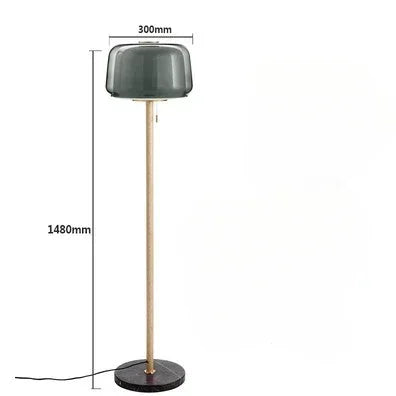 Decorbites™ Glasbodenleuchte: Moderne nordische Innen-Sofadecor-Beleuchtung für das Wohnzimmer
