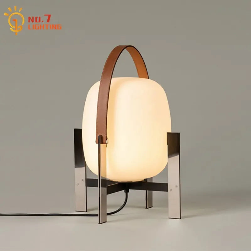 Decorbites™ Designermetallglas-Kunst-Tischleuchte LED E27 Moderne Leuchten für Zuhause oder Büro