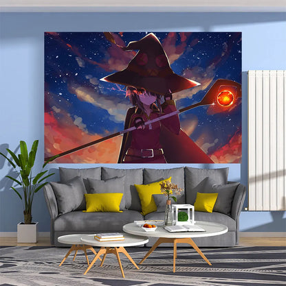Decorbites™ Anime-Tapisserie Wandbehänge für Jugendzimmer oder Wohnheim-Dekoration