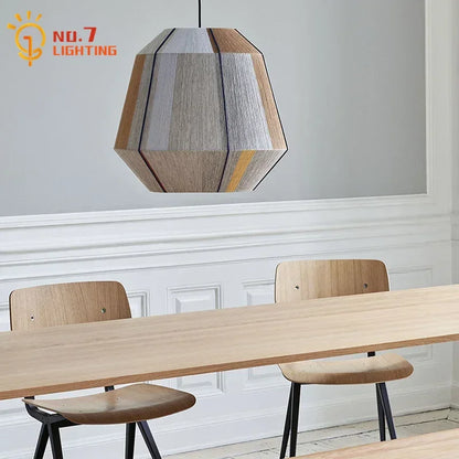 Decorbites™ Japanische Hanfseil-Hängeleuchten für Zen-Kunst-Wohnzimmer-Dekoration
