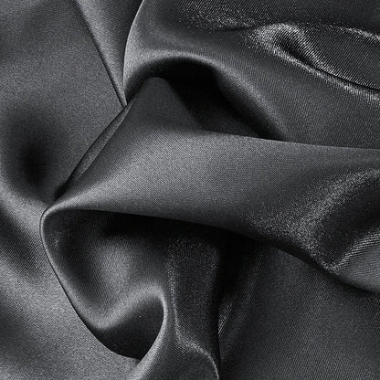 Decorbites™ Imitations-Seiden-Elastikband-Kissenbezug Queen King Größe Glatter Satin Luxus-Bettwäsche