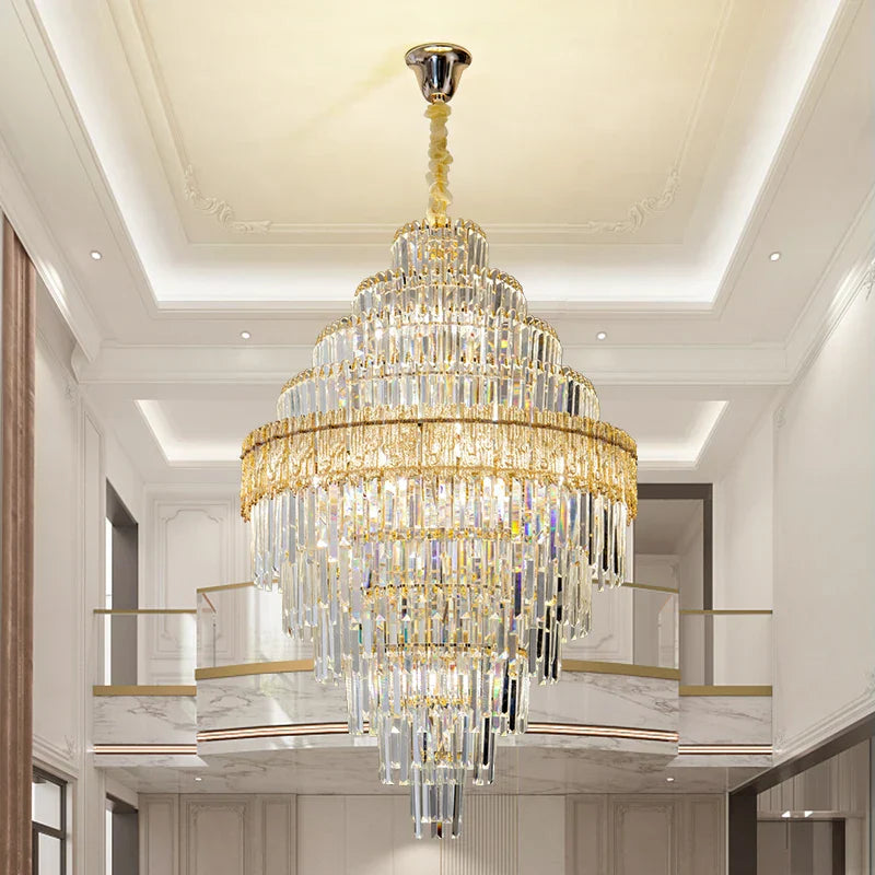 Decorbites™ Elegante Kristall-Lüster: Moderne europäische Beleuchtung für Wohnzimmer, Esszimmer und Schlafzimmer
