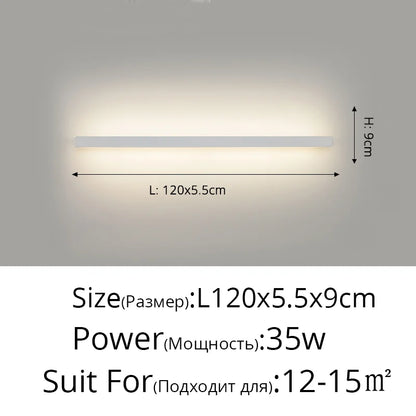 Decorbites™ Acryl-LED-Wandleuchten mit Haken für Schlafzimmerregale & Hintergrundwanddekoration