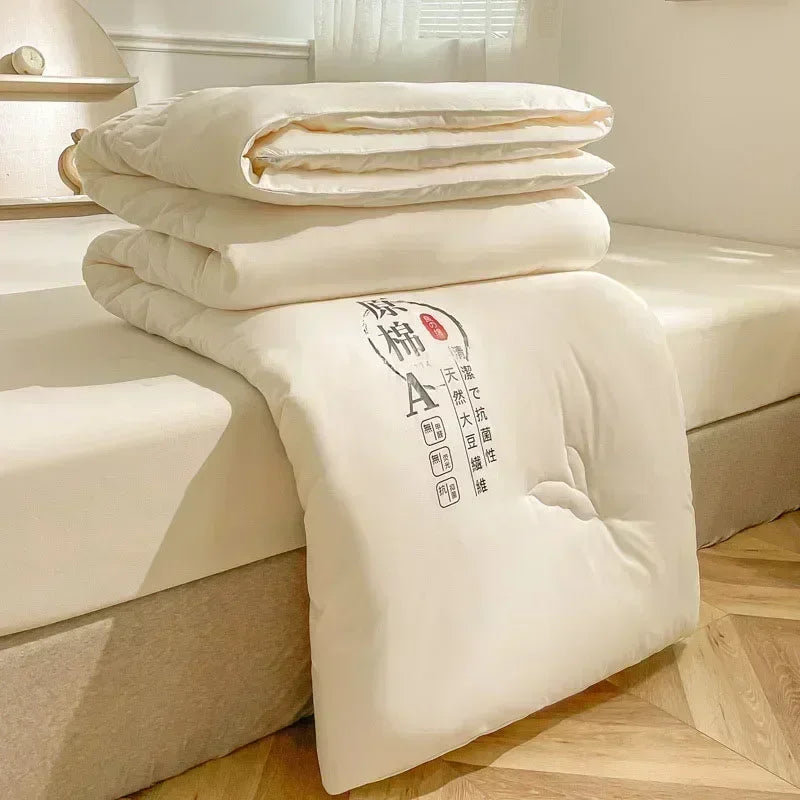 Decorbites™ Baumwoll-Soja-Faser-Füllung Steppdecke Komfortdecke Decke – Ganzjährig Luxus-Bettwäsche