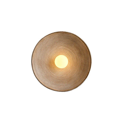 Decorbites™ Japanische Wandlampe Retro Schlafzimmer Nachttischlampe Wabi Sabi Kunstdekoration
