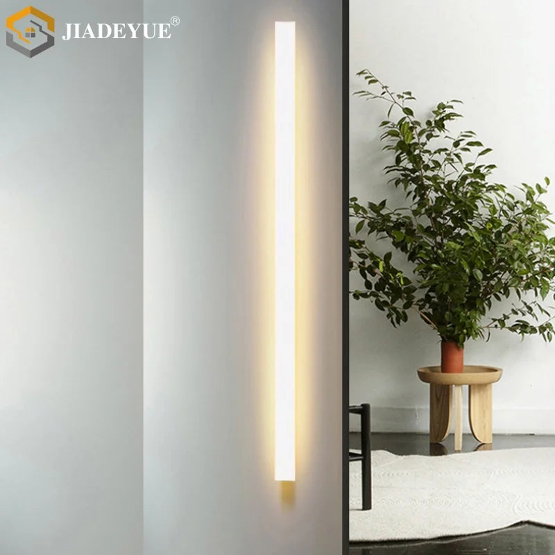 Decorbites™ LED Wasserdichte Garten-Wandlampe, Weißes Band, Außenbeleuchtung IP65