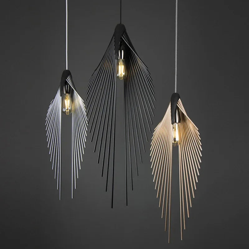 Decorbites™ Designer Flügelform-LED-Kronleuchter | Moderne Pendelleuchten für das Wohnzimmer