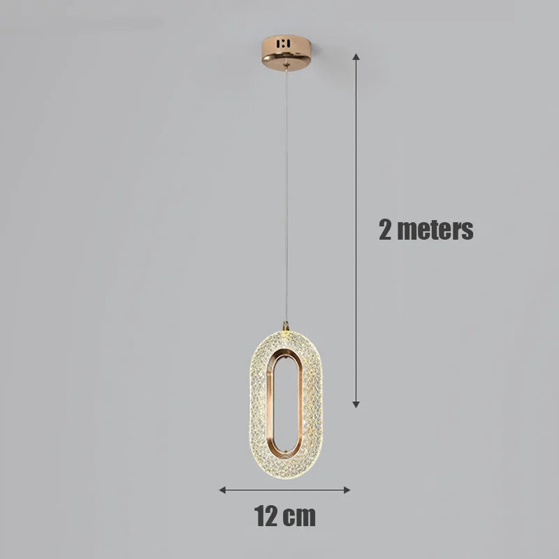 Black Art Deco Pendant Light
