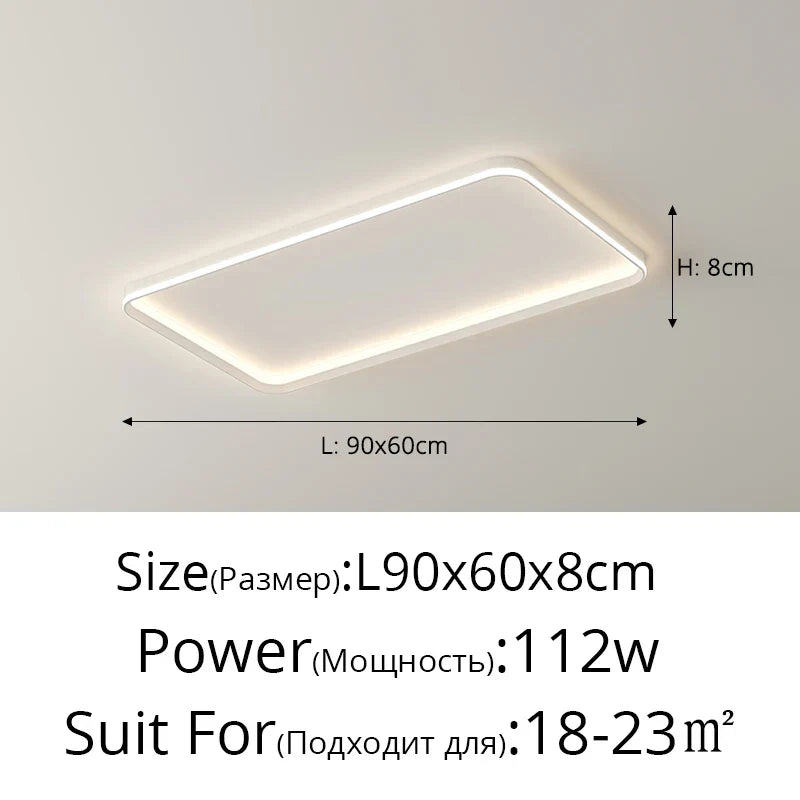 Decorbites™ LED-Deckenleuchter für Wohnzimmer Küche Esszimmer Arbeitszimmer Moderne Innenbeleuchtung