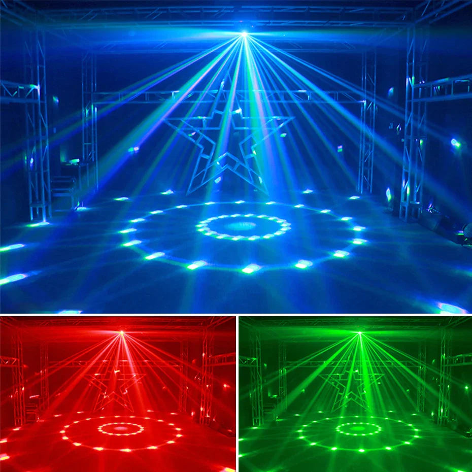 Decorbites™ Laser-Stroboskop-Magieball-Bühnenbeleuchtungseffekt für DJ-Disco-Partys