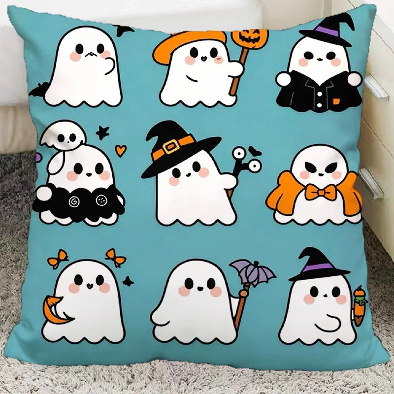 Decorbites™ Halloween-Plüsch-Kartoffelkissen für Wohnzimmer und Schlafzimmer, festliche Dekoration
