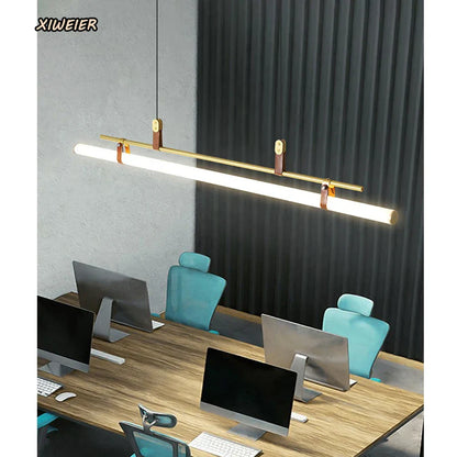 Decorbites™ Glasgürtel-Kronleuchter: Moderne LED-Beleuchtung für Innenräume in Restaurants & Büros