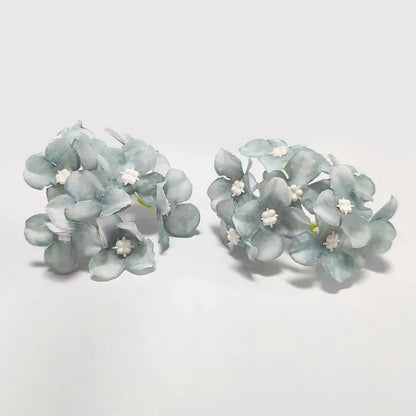 Decorbites™ Hortensienblüten: 30 Stk. 8 cm künstliche Blumen für Heimdekoration, Hochzeit, DIY-Kränze